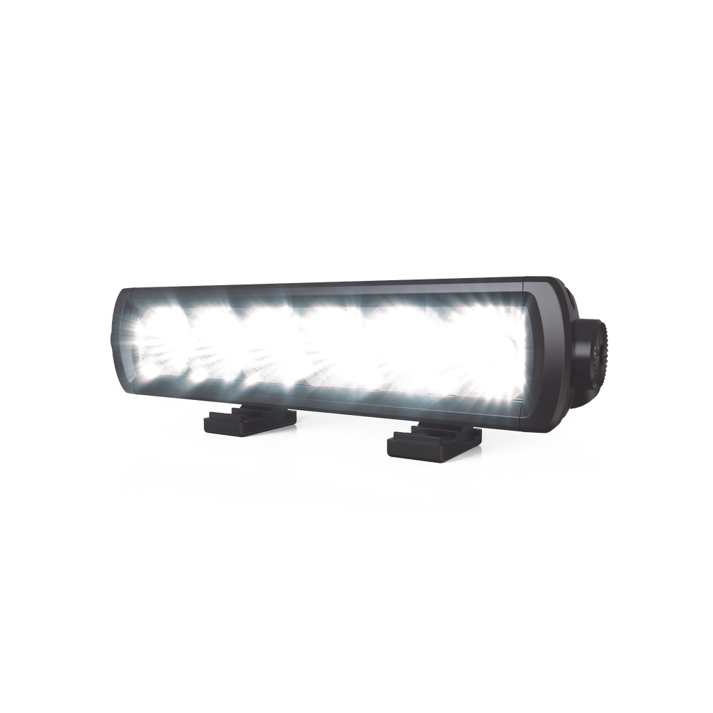 Barra LED color claro de una fila, 12-24 Vcd, 9 pulgadas de largo, 2175 lúmenes, Montaje Permanente