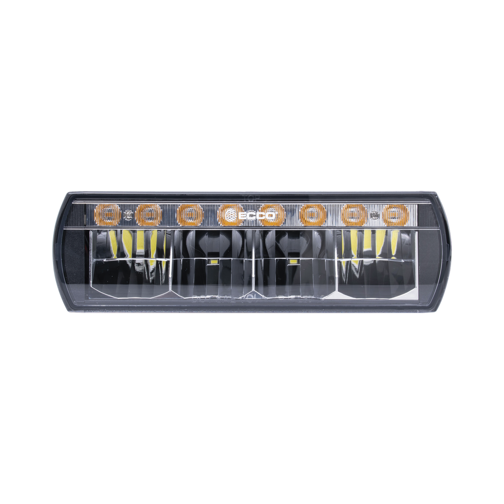 Luz LED de trabajo DOT, 12-24 V, con arnés de 10'