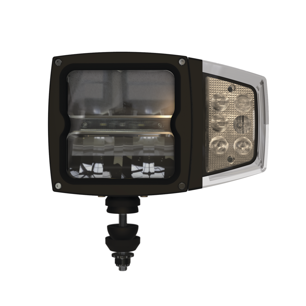 Lampara  LED de trabajo, de uso rudo, IP68, 12 vcd