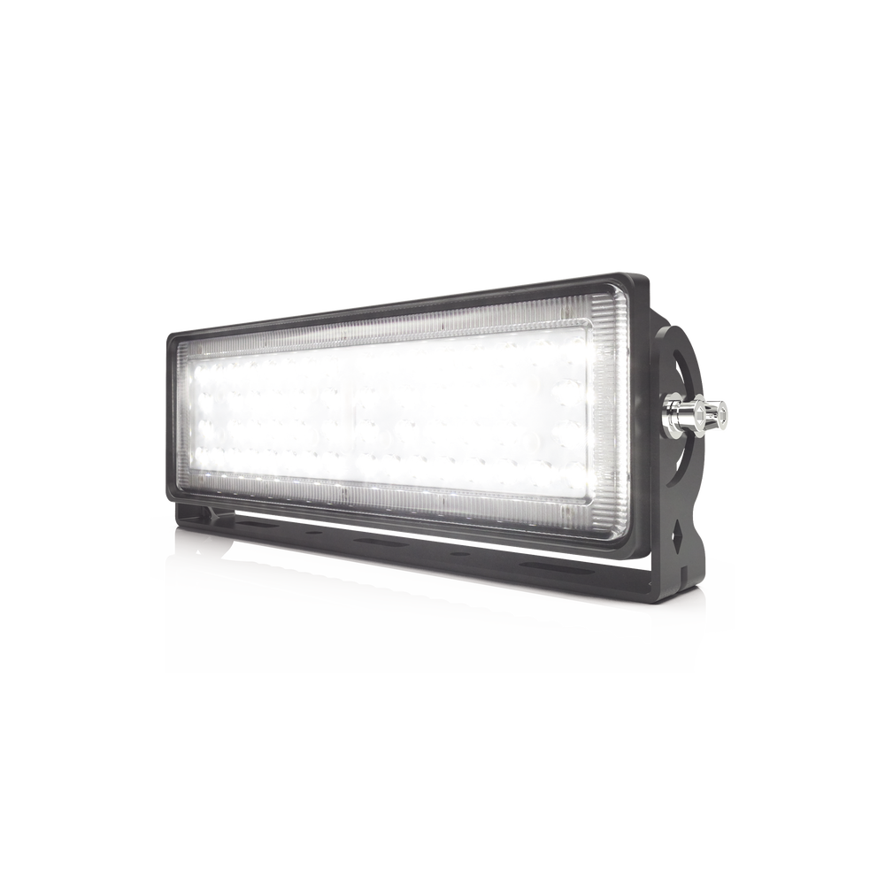Barra de luz de trabajo con luz de escena, 12-24 Vcd, 70W, 4950 Lúmenes
