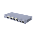 Switch PoE Administrable de 8 puertos Gigabit 802.3 af de 61.6 W y Controlador para 50 Puntos de Acceso Serie Neutron/EnTurbo.