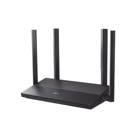 Router Inalámbrico ISP doble banda AC, 2.4 GHz y 5 GHz Hasta 1167 Mbps, 4 antenas externas omnidireccional, 3 Puertos LAN 10/100/1000 Mbps, 1 Puerto WAN 10/100/1000 Mbps