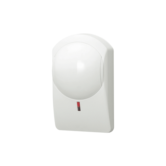 Sensor de Movimiento PIR / Cableado / 35' X 35' - 55' X 5.5' Cobertura / Compatible con cualquier panel de alarma