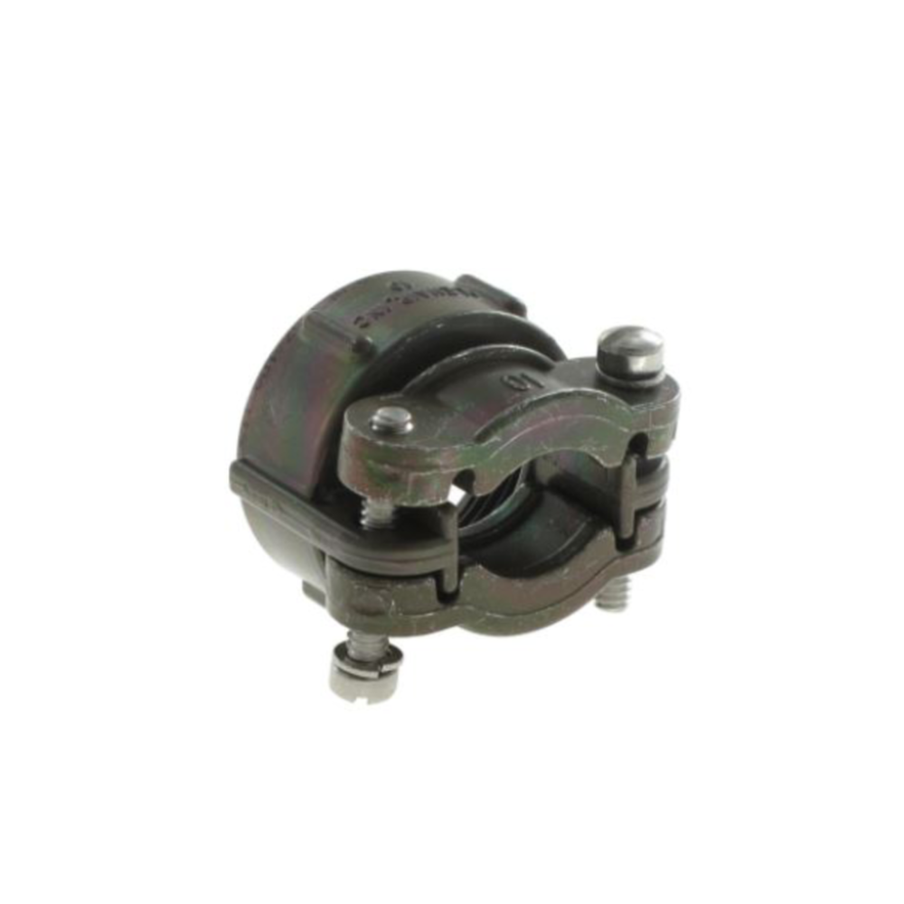 Cable Relief Bracket with Adapter to MS3108A18 Connector on RITRON Locomotive Radios.