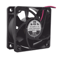 Ventilador Anticondensante Axial Cuadrado, 60x60x25 mm, 24 Vcd, 4500 RPM, 2.9 W, 0.12 A, Flujo de Aire de 25.0 CFM, Unión Sellada.
