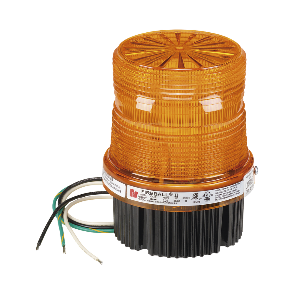 Estrobo fireball Para Ubicaciones Peligrosas, UL y cUL, 120 Vca, ambar