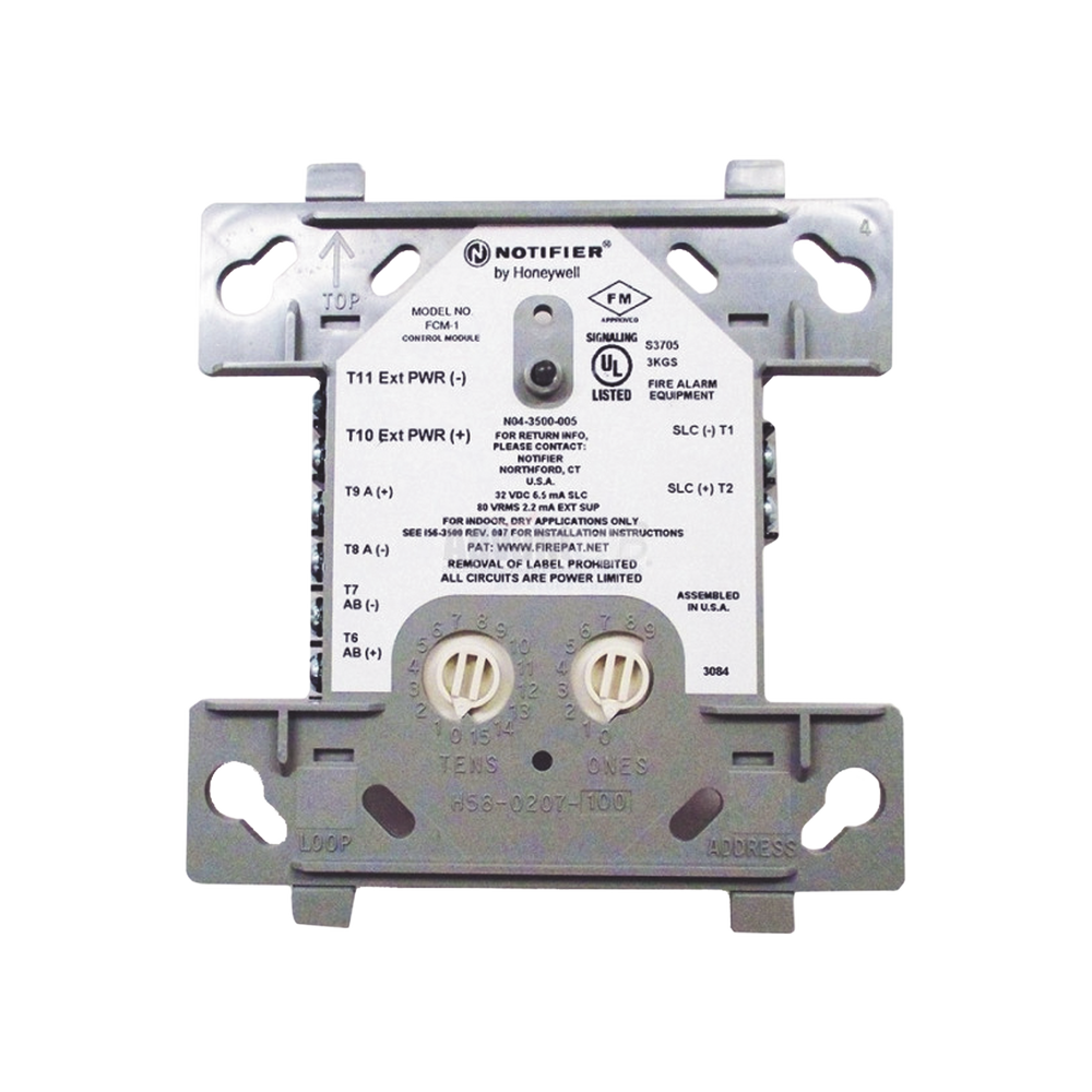 Módulo de Control / Direccionable / Tecnología FlashScan® / Compatible con Paneles Direccionables Notifier