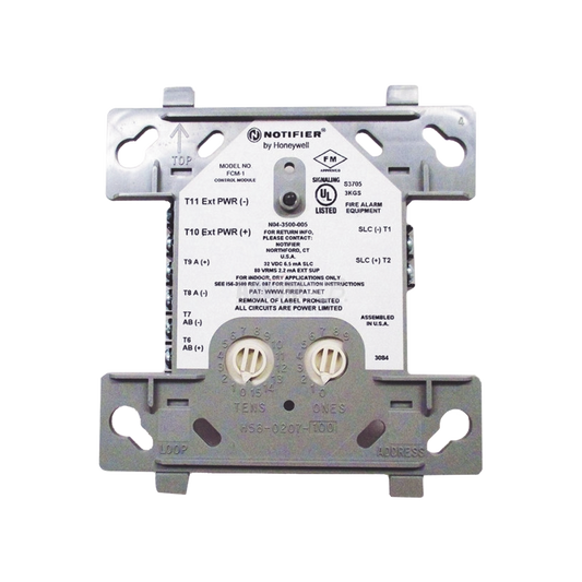 Módulo de Control / Direccionable / Tecnología FlashScan® / Compatible con Paneles Direccionables Notifier