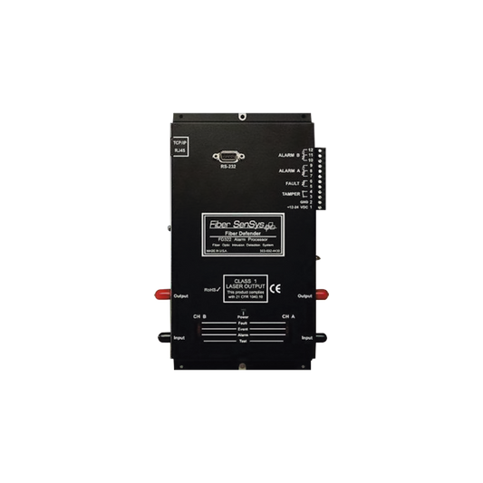 Sensor de Seguridad Perimetral de 1 Zona / Detección por Fibra Óptica Sensitiva/ 0 a 5 Km de protección/ Comunicación IP