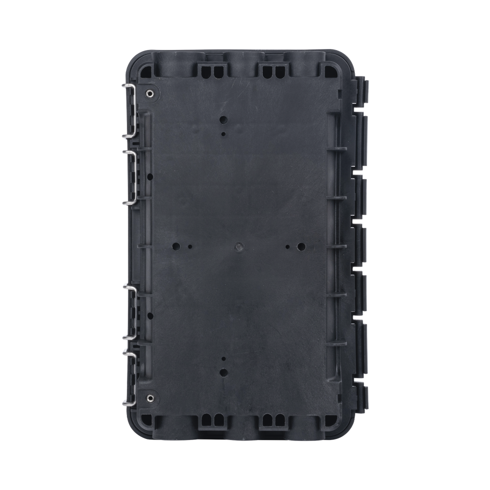 Fiber Optic Distribution Box, Up to 96 Splices, Outdoor IP65, Black