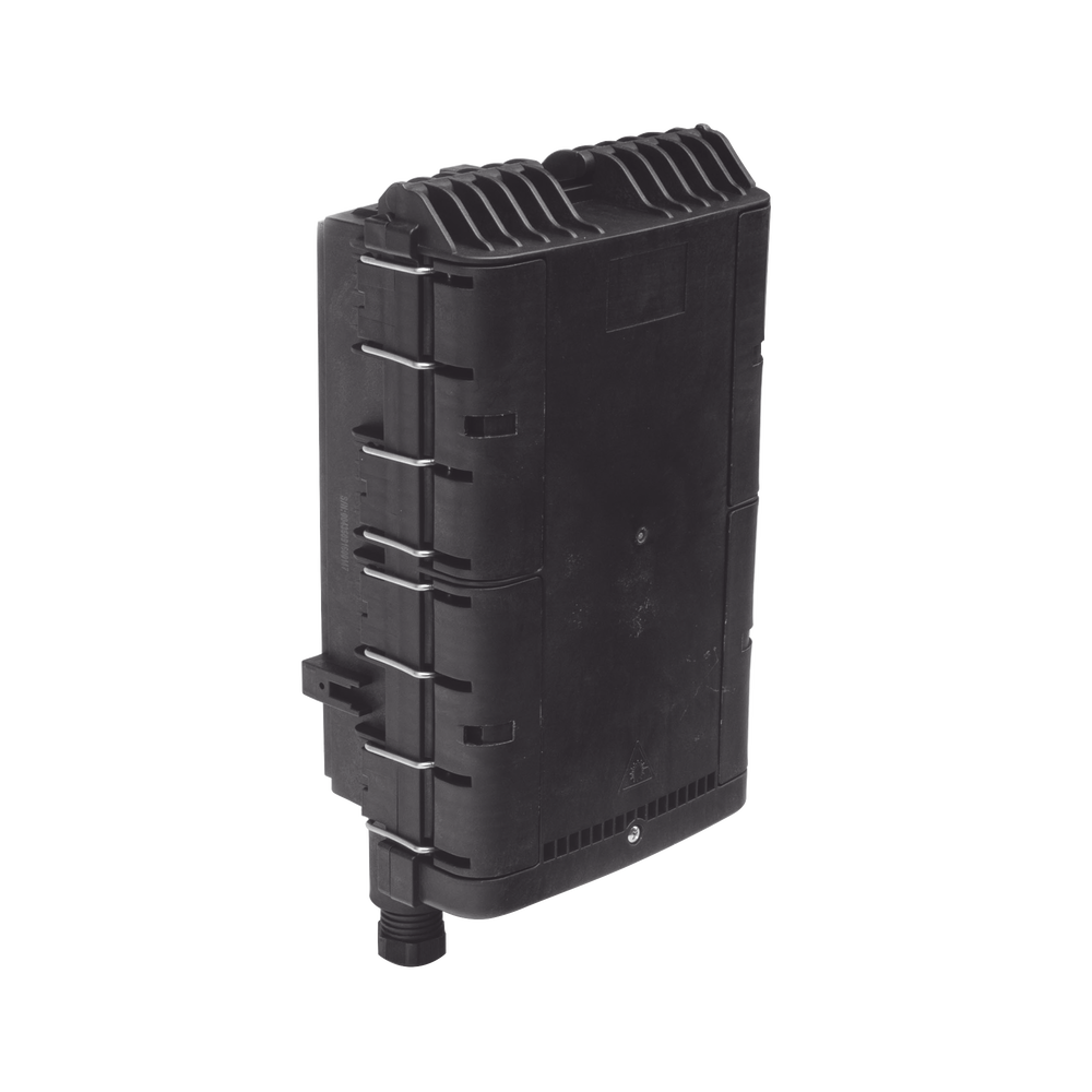 Fiber Optic Distribution Box for 48 splices with 16 SC/APC couplers, direct burial, IP68