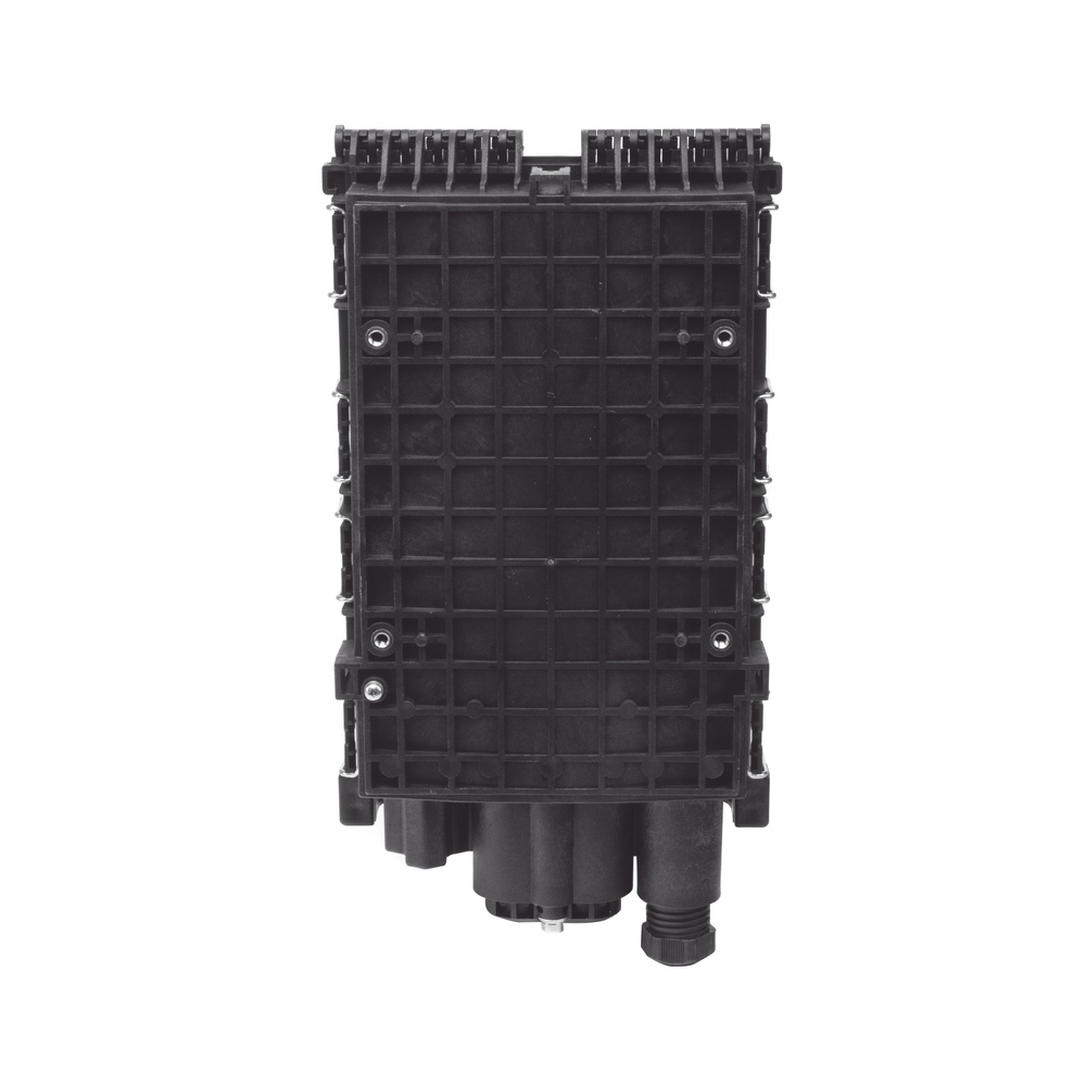 Fiber Optic Distribution Box for 48 splices with 16 SC/APC couplers, direct burial, IP68