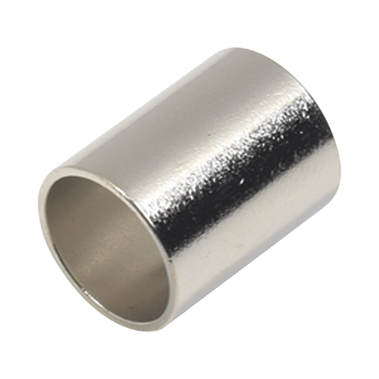  Férula-Casquillo en Chapa de Plata para Plegar en Cables del Grupo E, I como RG-8/U, RG-213/U, LMR-400.