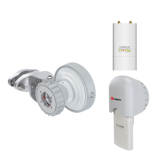 Kit  Ubiquiti  + RF Elements 90 grados para WISP