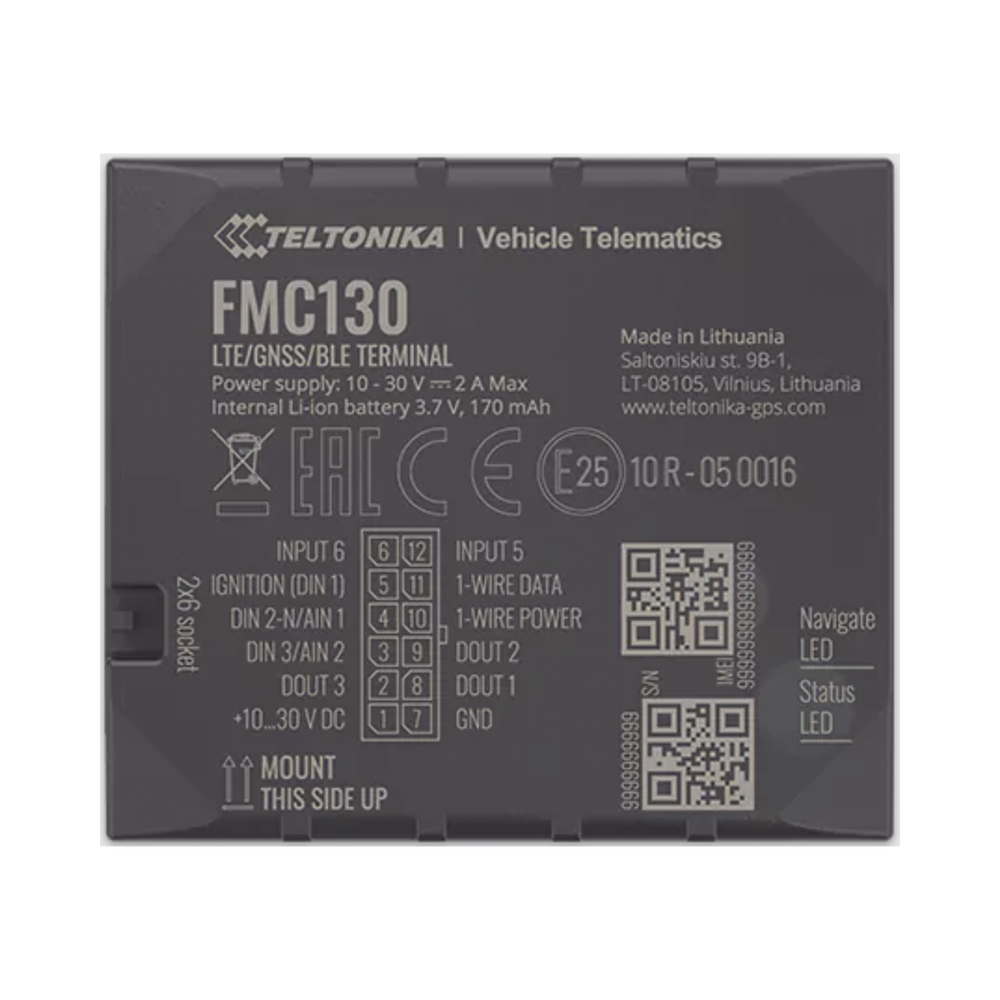 Profesional Rastreador Vehicular LTE 4G con Bluetooth Ademas de Multiples Entradas y Salidas Digitales