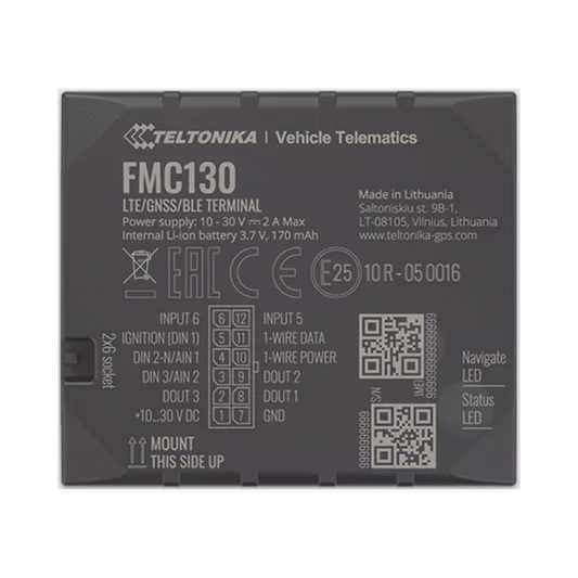 Profesional Rastreador Vehicular LTE 4G con Bluetooth Ademas de Multiples Entradas y Salidas Digitales