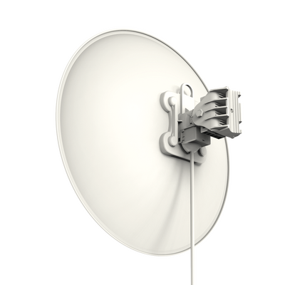 ePMP Force 300-25L para zonas con alta interferencia, hasta 400+ Mbps, 4910 - 6200 MHz, 802.11 AC Wave2, Antena de 25 dB