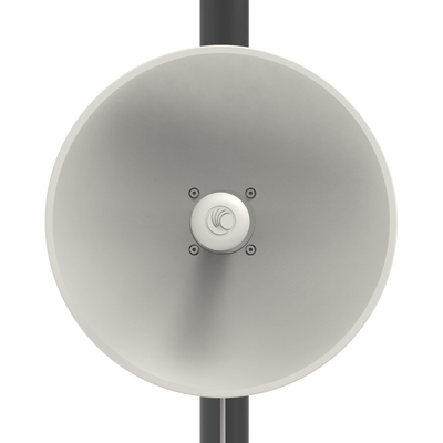 ePMP Force 300-25L para zonas con alta interferencia, hasta 400+ Mbps, 4910 - 6200 MHz, 802.11 AC Wave2, Antena de 25 dB