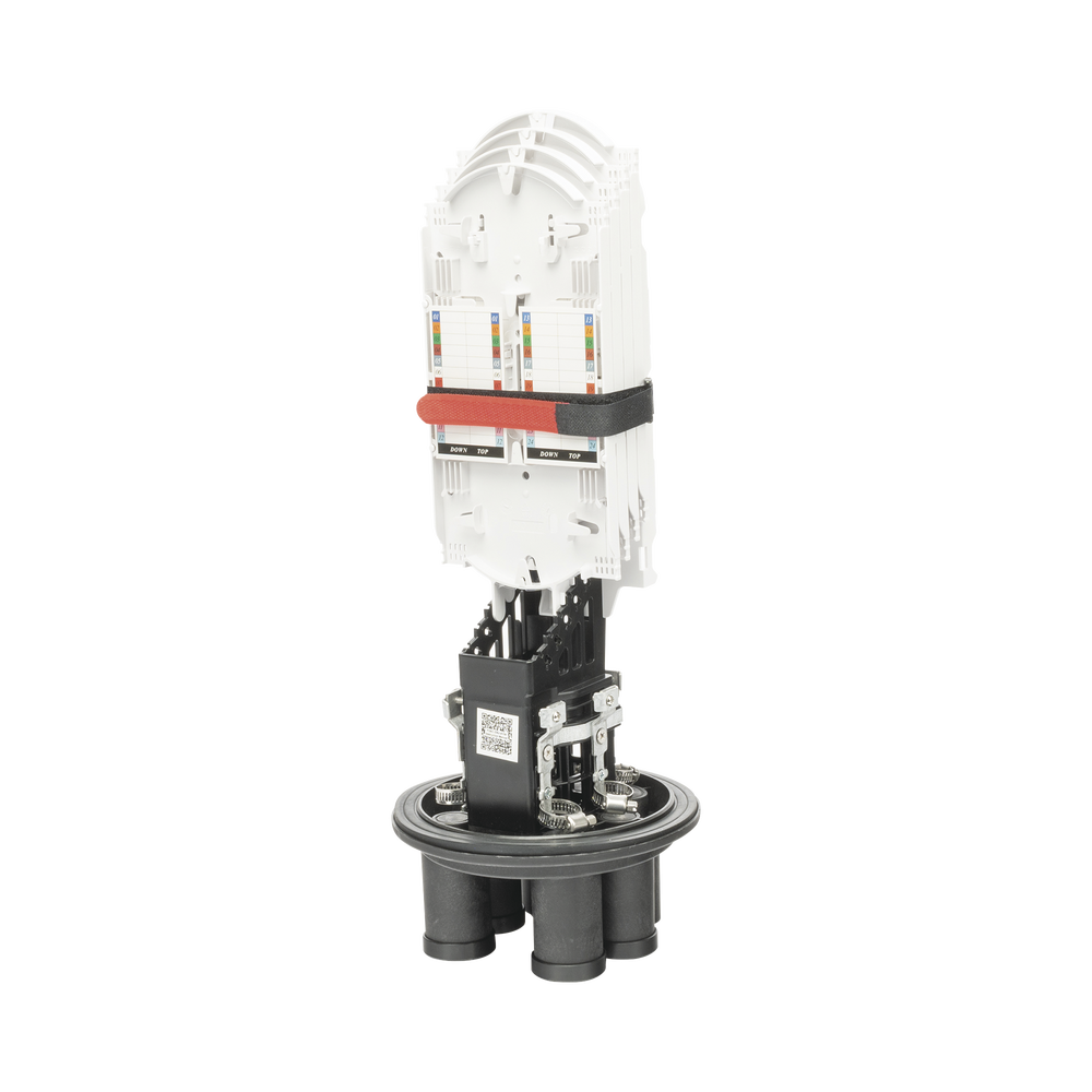 Dome-type Vertical Fiber Optic Distribution Box, up to 96 splices, Outdoor, IP68