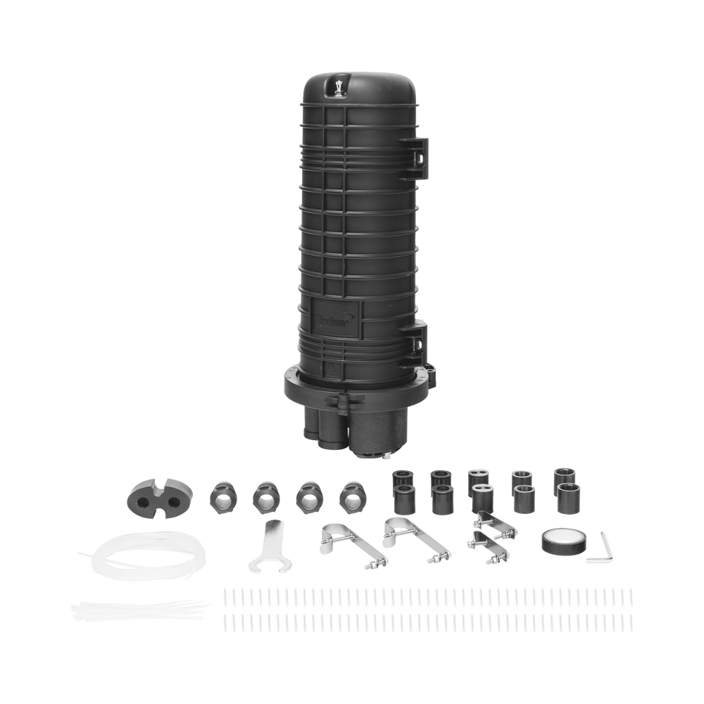 Dome-type Vertical Fiber Optic Distribution Box, up to 96 splices, Outdoor, IP68