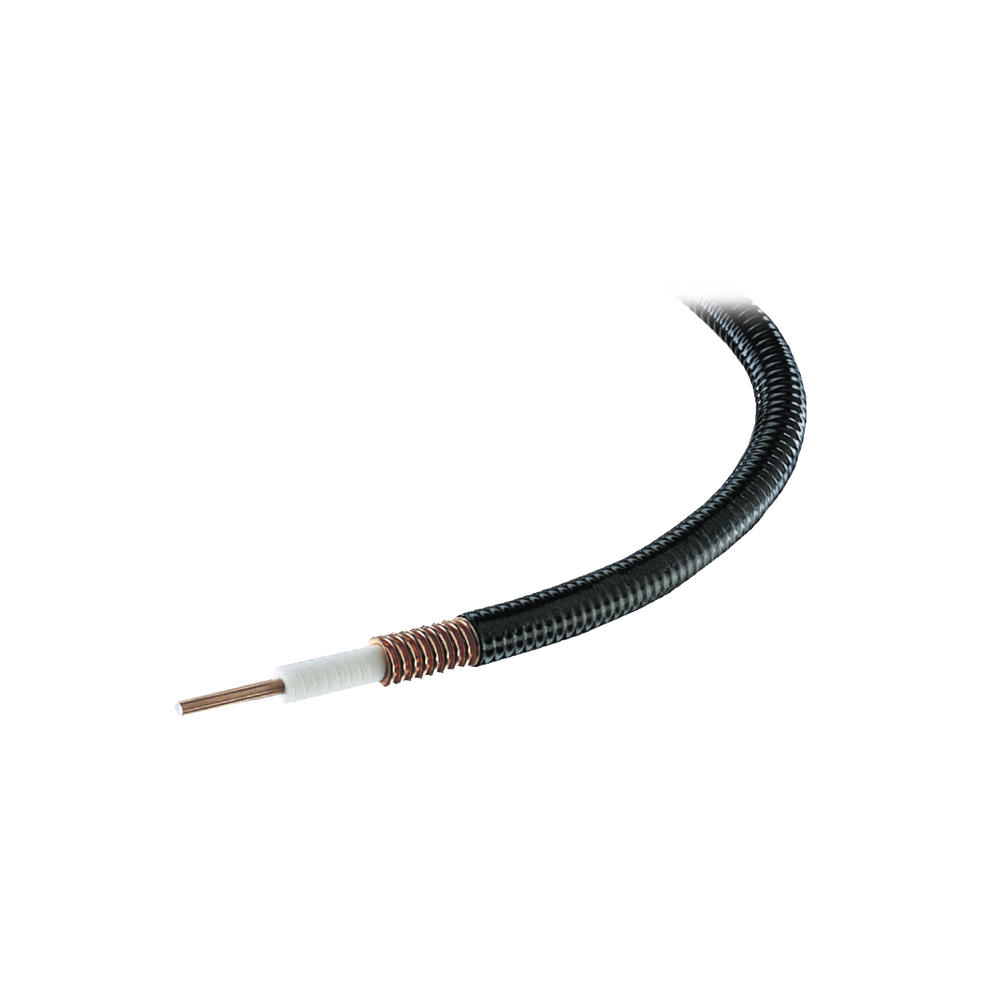 Cable coaxial HELIAX Superflexible de 1/2", cobre corrugado, blindado, 50 Ohms