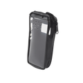 Funda Reforzada de Piel, Lazo para Cinto, Ventana Plástica y Cierre Lateral / IC-F3161DS, IC-F4161DS.