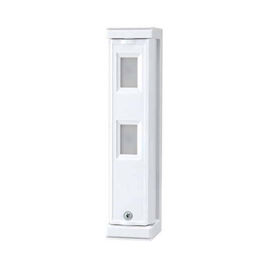 Sensor de Movimiento con función Anti mascara / Tipo Cortina / Ajuste de detección 2m o 5m / 100% Exterior / Cableado/Compatible con cualquier panel de alarma / Proteja fachadas, puertas, ventanas, balcones y mas!