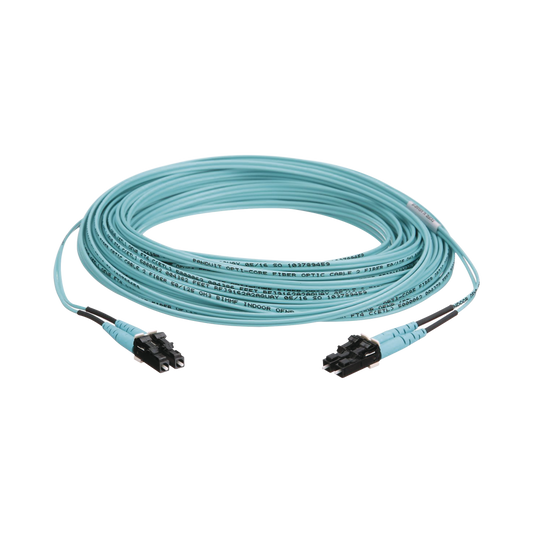 JUMPER MM OM3  DUPLEX 1.6MM PC OFNR LC DUP/LC DUP STD P