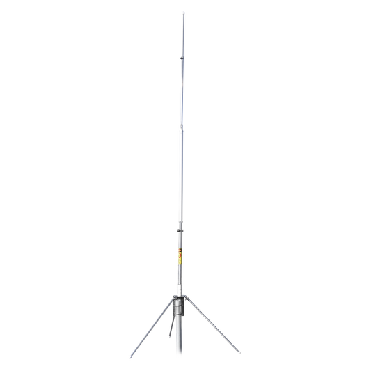 Antena Base VHF, de Aluminio/Fibra de Vidrio , Rango de Frecuencia 148-174 MHz, 3dB de Ganancia