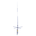 Antena Base VHF, Rango de 148 - 154 MHz, 7 dB de ganancia / Fibra de Vidrio y Aluminio / Auto Soportante