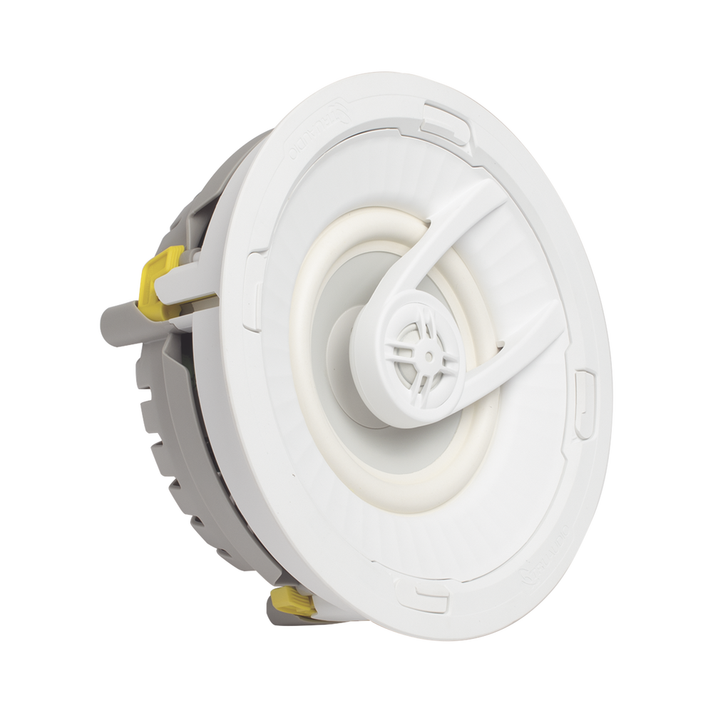 Ghost Series 7" In-Ceiling Speaker, TruGrip Design, Tool-Free Installation, White Polypropylene Woofer with Quick Connect