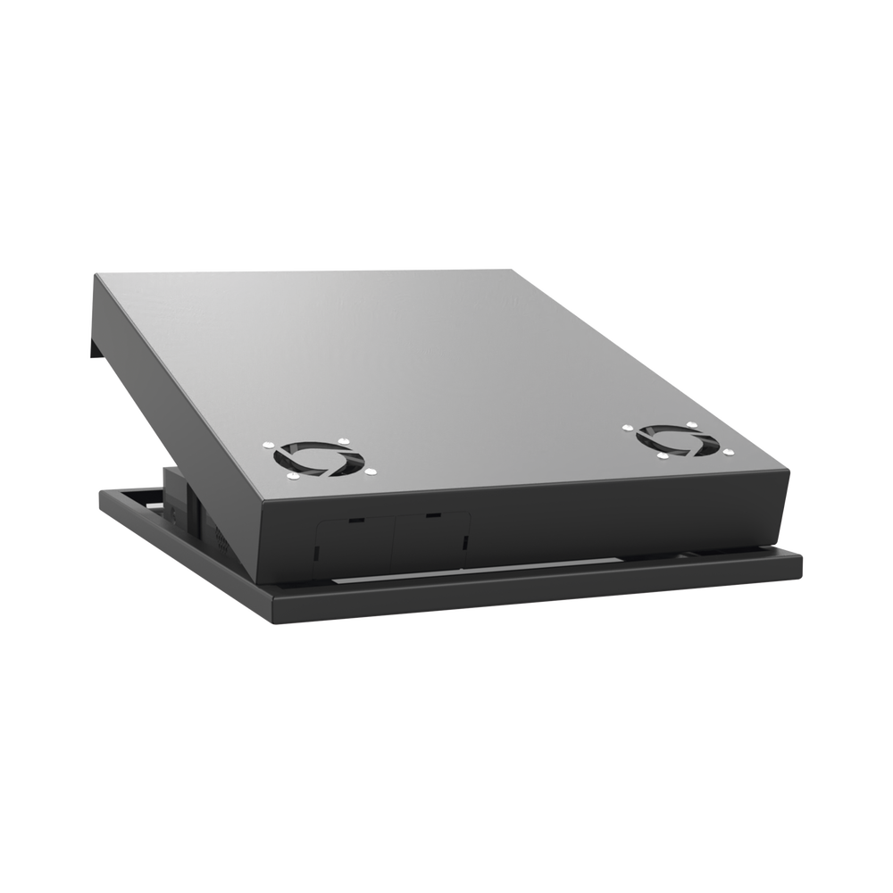 Gabinete Metálico de Seguridad para DVR/NVR. Tamaño Max. de DVR/NVR: 315 x 62 x 288 mm (An. x Al. x Prof.)