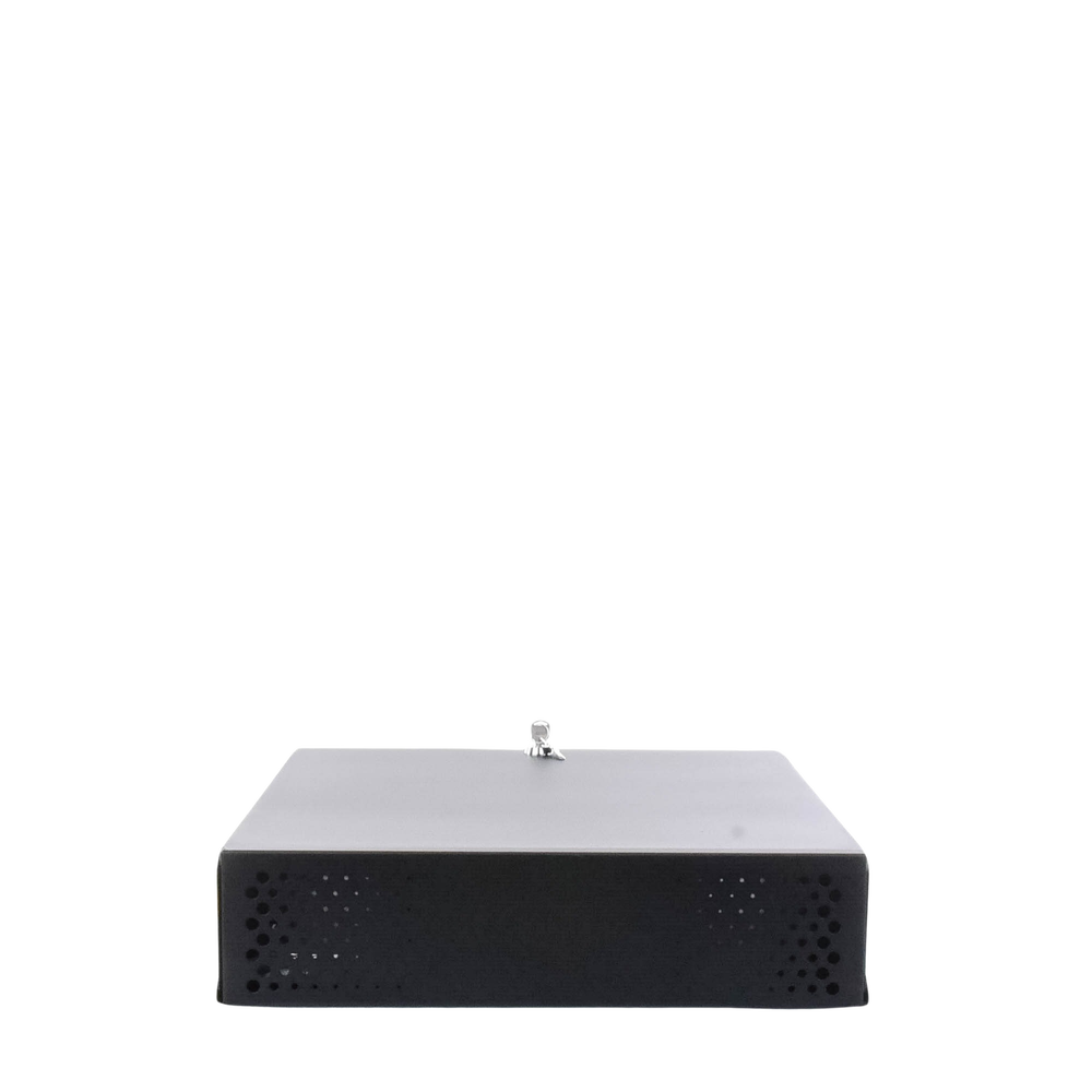 Gabinete Metálico para DVR/NVR. Tamaño Max. de DVR/NVR: 473 x 120 x 606mm (An.xAl.xProf.). Compatible con Fuente SLIM.