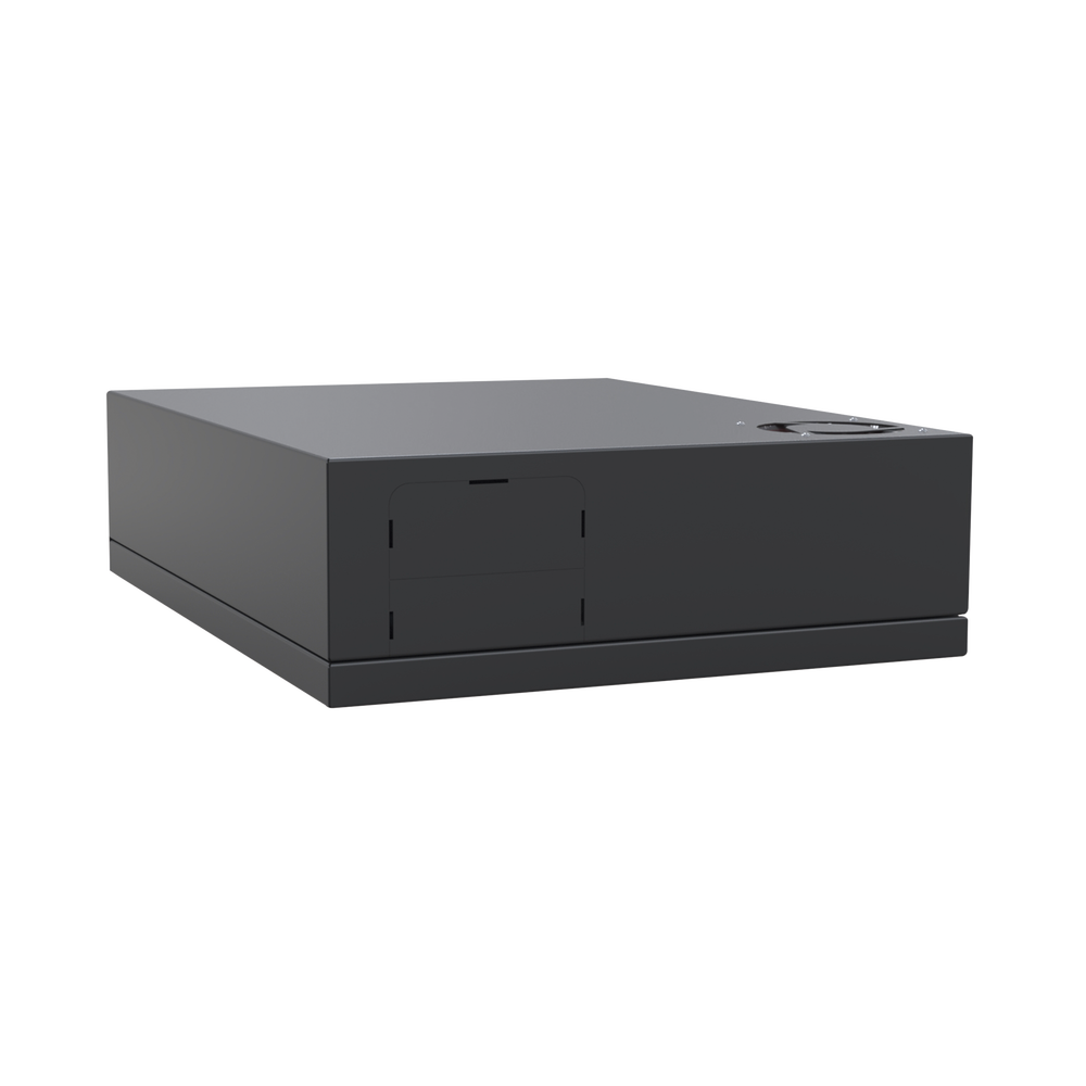 Gabinete Metálico de Seguridad para DVR/NVR. Tamaño Max. de DVR/NVR: 440 x 177 x 462 mm (An. x Al. x Prof.)