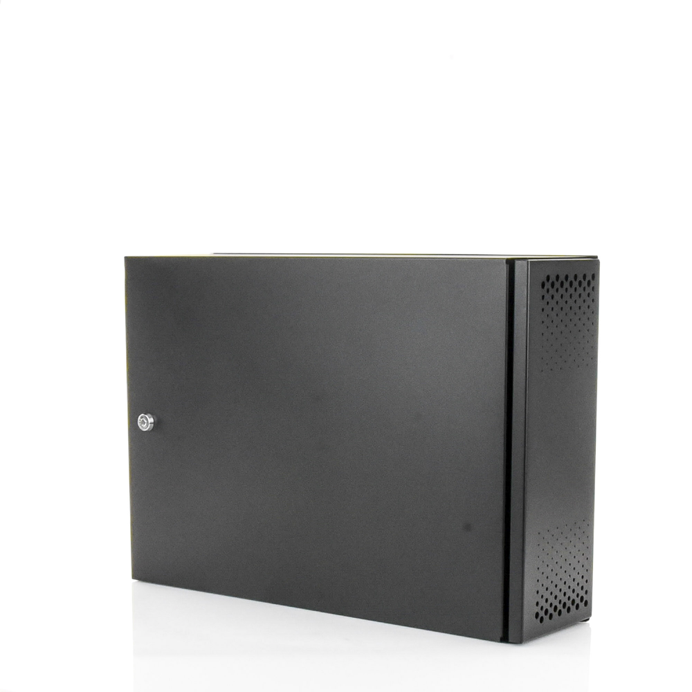 Gabinete Metálico para DVR/NVR con Chapa y llave.