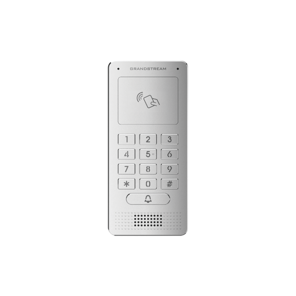 Audioportero IP (SIP), Antivandálico, apertura por código, llamada y/o tarjeta, teclado iluminado