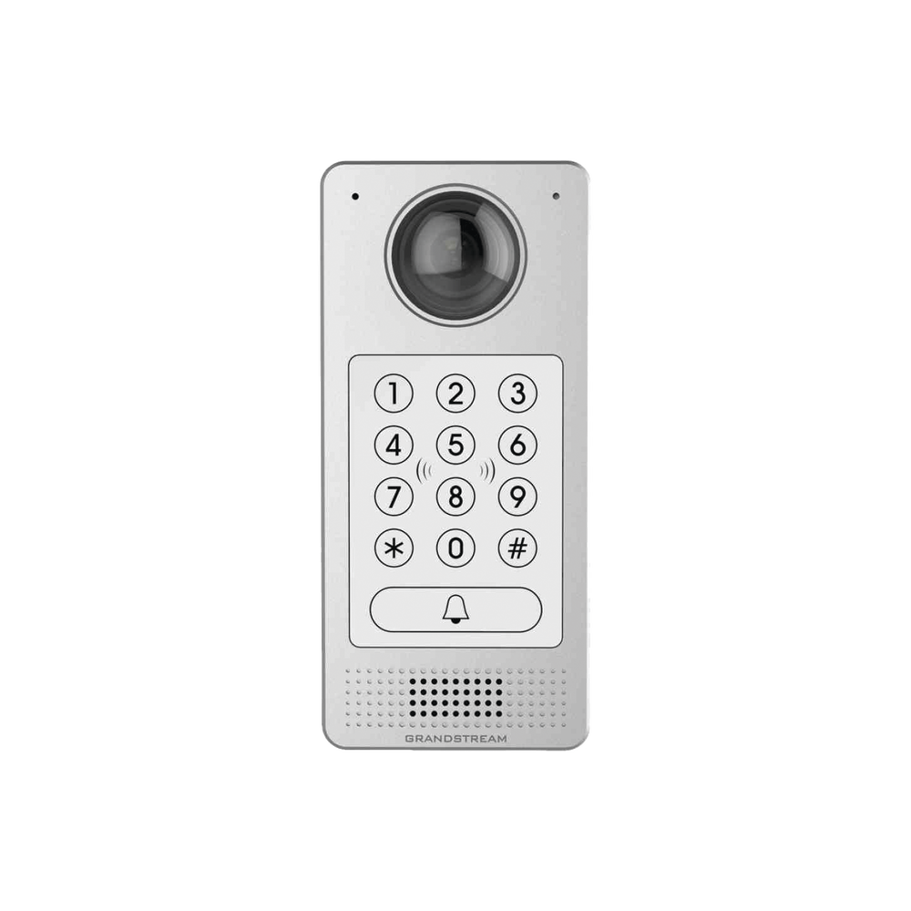 Videoportero IP (SIP) FISHEYE, apertura por código, Antivandálico, llamada y/o tarjeta, teclado retro-iluminación
