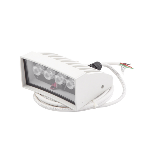Iluminador de Luz Blanca de Bajo Consumo. Alcance 40m con Visión de 60º,  Para Intemperie. IRH60HWA