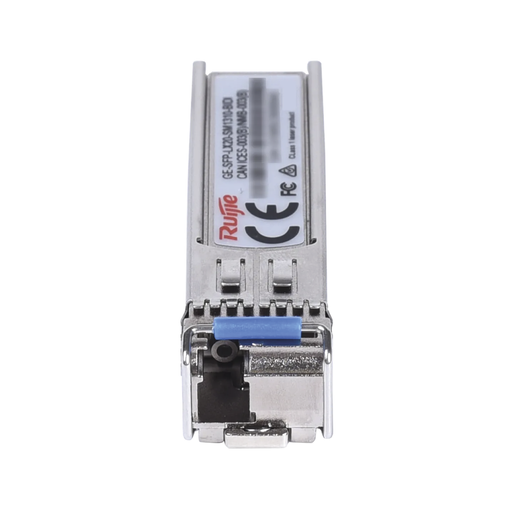 Módulo transceptor GE-SFP-LX20-SM1310-BIDI 1000BASE-LX SFP 1310nm-TX/1550nm-RX 20-km DDM Simplex LC SMF