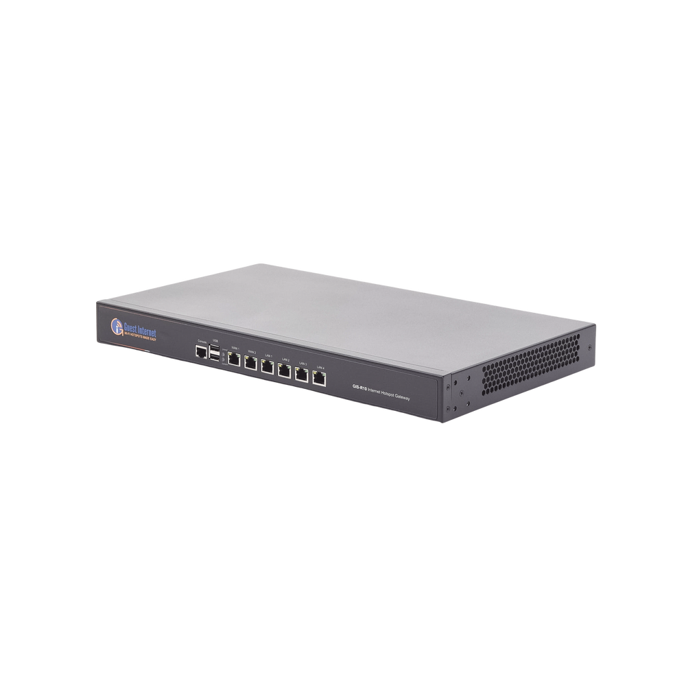 Hotspot for selling Internet codes, 400 Mbps throughput, load balancing, WIZARD configuration, Multi-WAN