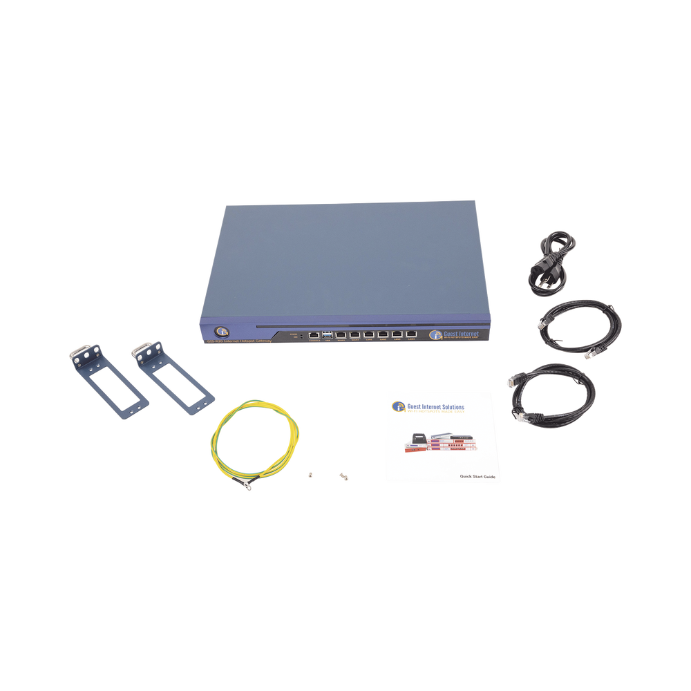 Hotspot con capacidad de hasta 500 usuarios concurrentes, un Throughput de 200 Mbps y configuración sencilla y rápida