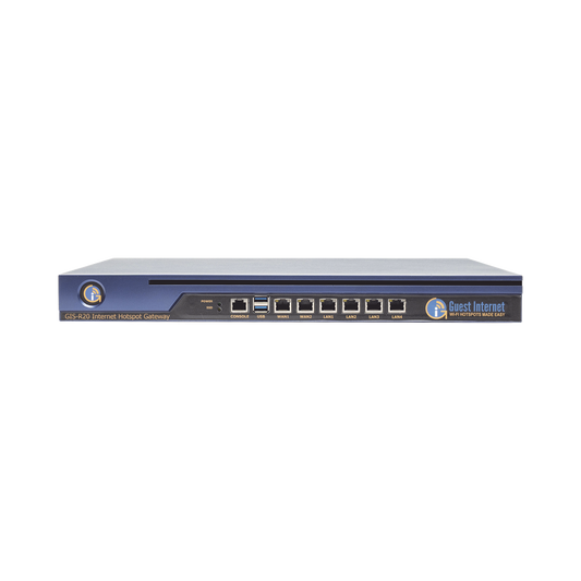 Hotspot con capacidad de hasta 500 usuarios concurrentes, un Throughput de 200 Mbps y configuración sencilla y rápida