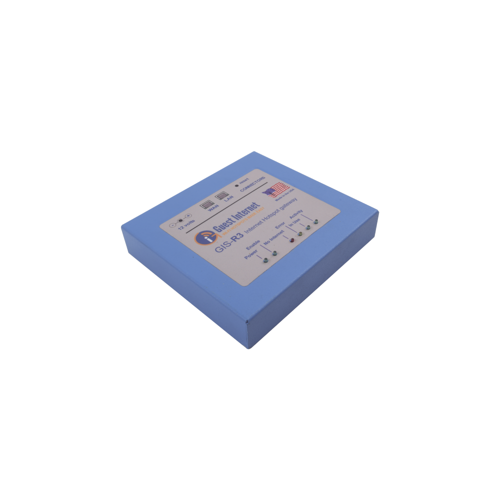 Controlador de acceso (Hotspot), hasta 50 usuarios concurrentes, throughput 30 Mbps, portal cautivo personalizable