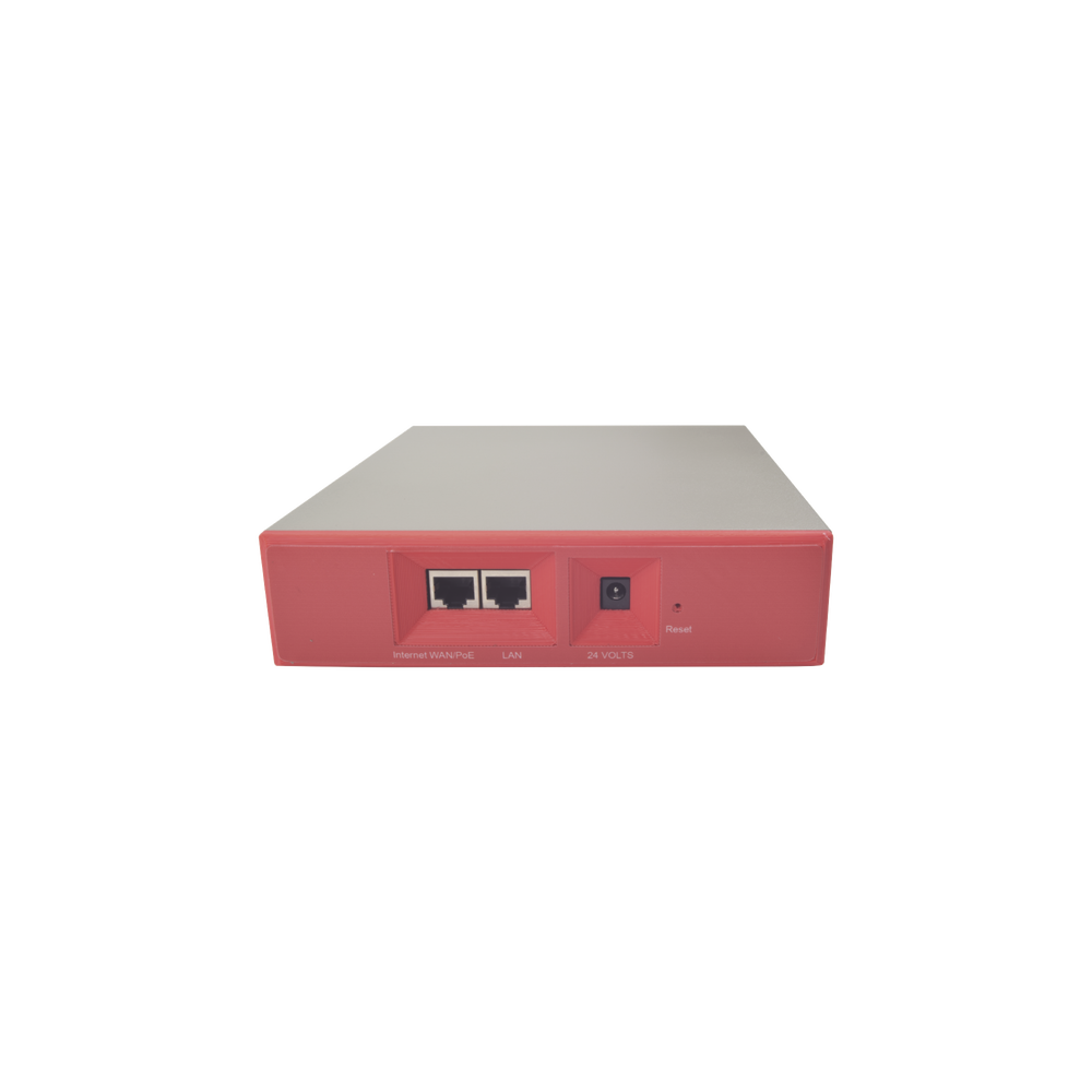 Hotspot con capacidad de hasta 100 usuarios concurrentes, un Throughput de 100 Mbps y configuración sencilla y rápida