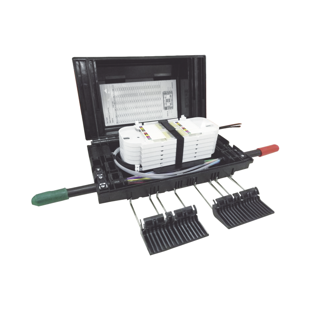 Fiber Optic Splice Box, Outdoor IP65, Aerial Installation, Up to 144 Splices