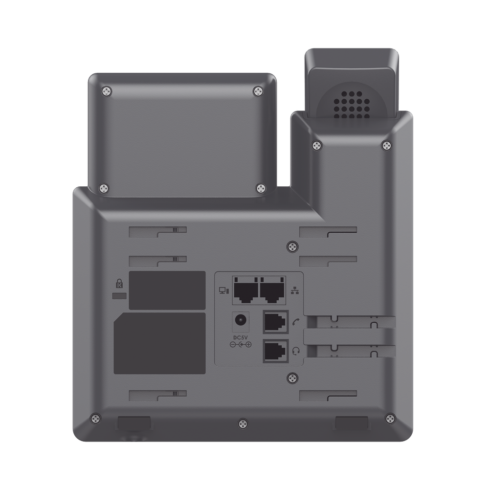 Carrier-grade IP phone, 2 SIP lines with 2 accounts, PoE, Opus codec, IPv4/IPv6 with GDMS cloud management
