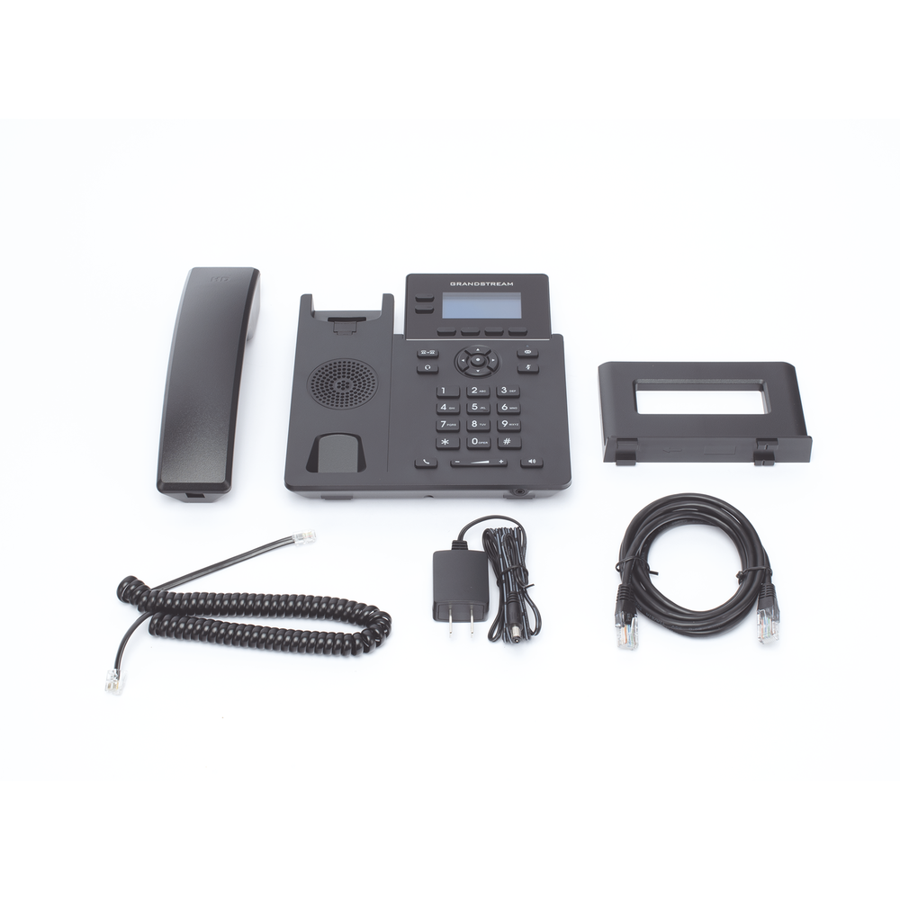 Carrier-grade IP phone, 2 SIP lines with 4 accounts, Gigabit PoE ports, Opus codec, IPv4/IPv6 with GDMS cloud management