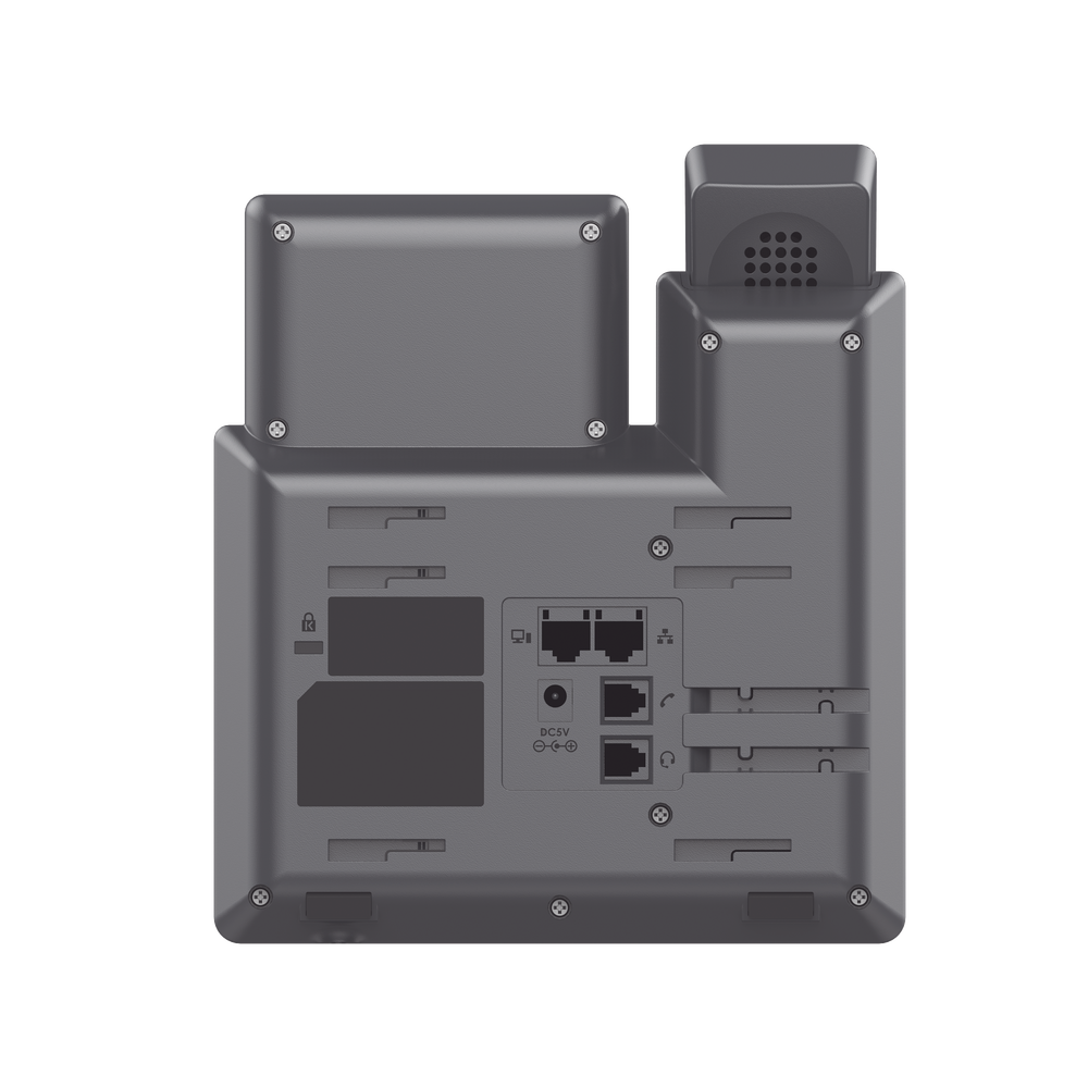 Carrier-grade IP phone, 2 SIP lines with 4 accounts, PoE, Opus codec, IPV4/IPV6 with GDMS cloud management