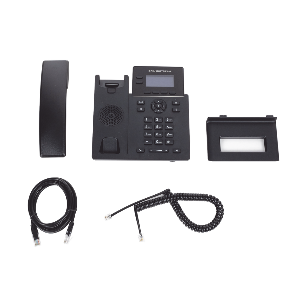 Carrier-grade IP phone, 2 SIP lines with 4 accounts, PoE, Opus codec, IPV4/IPV6 with GDMS cloud management