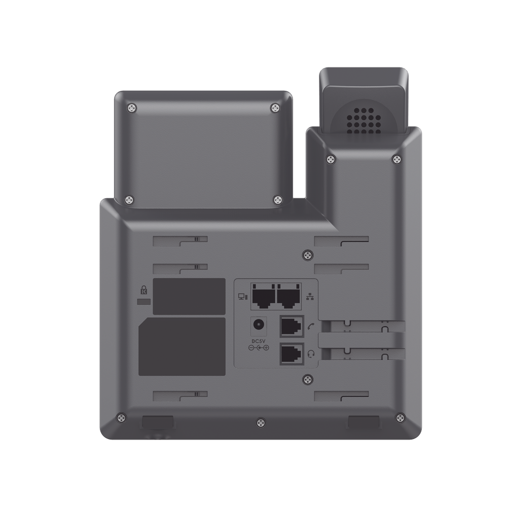 Carrier-grade Wi-Fi IP phone, 2 SIP lines with 4 accounts, Opus codec, IPV4/IPV6 with GDMS cloud management